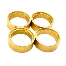 Precision Brass Wheel Balancers for 1/24 Scale RC Hobby Cars