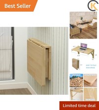 Wall Mounted Folding Table for Laundry Room, Wall Mounted Fold Down Desk for ...