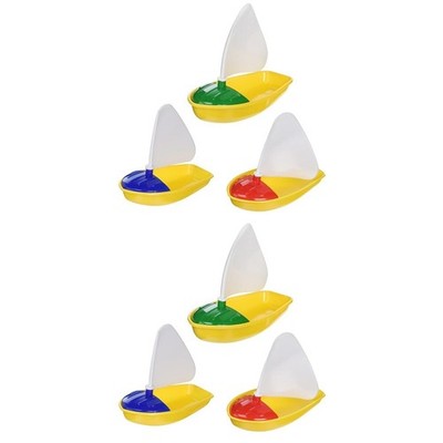  2 Sets Badespielzeug Kleinkind Schwimmendes Spielzeugsegelboot Schwimmspielzeug