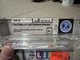 Game Boy Advance Game Of Life, Yahtzee And Payday Graded 9.6 A+. Top Pop