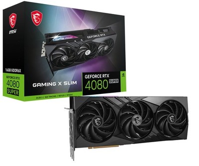 MSI GeForce RTX 4080 SUPER 16GB GDDR6X PCIe4 256Bit 320W 3x DisplayPort HDMI 16-
