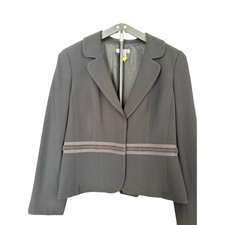 Ann Taylor Petites Black Career Blazer Size 10P