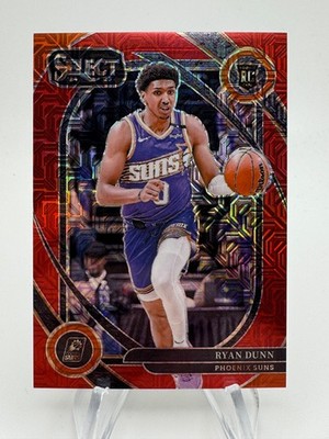 2024-25 Select RYAN DUNN Courtside Rookie Red Prizm /20 #291 Phoenix Suns