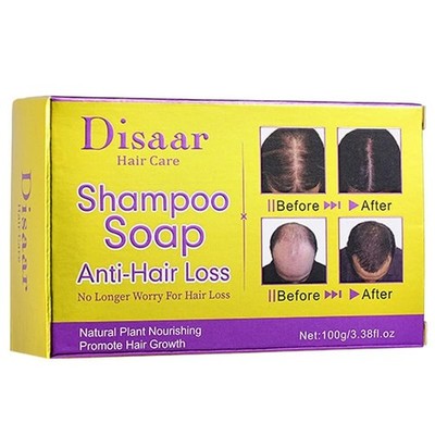 DISAAR BEAUTY Shampoo Soap Anti Hair Loss Promote Hair Growth Ginger 100g