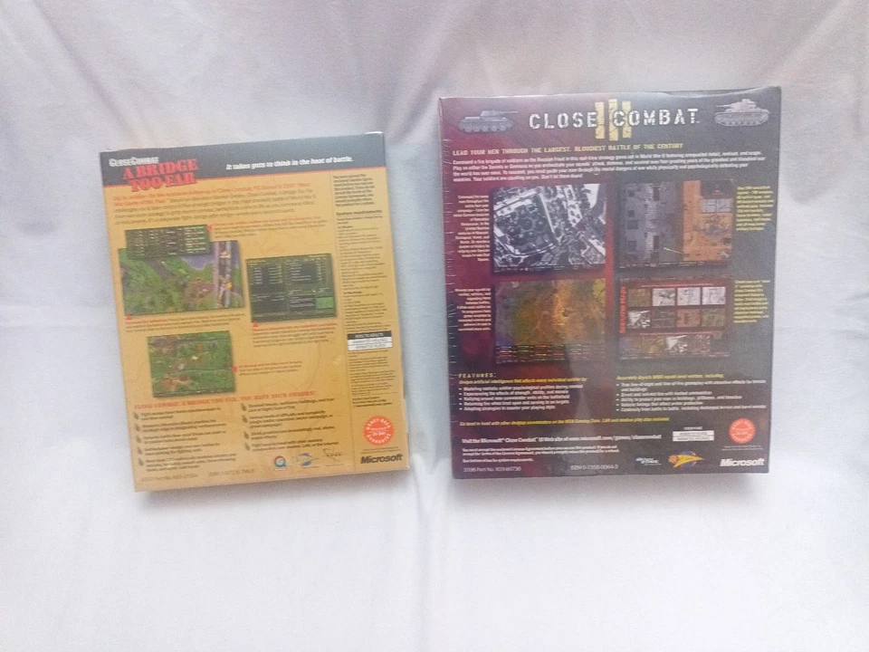 NEW SEALED Close Combat A Bridge Too Far + CC 3 Russian Front PC Big Box Games - Image 2 of 4