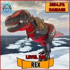 Ark Survival Ascended PC/PS5/XBOX PVE🔥Black Red Top Stats REX 25k HP 2054% DM🔥