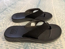 Reef Rover Men’s Flip Flop Sandals -  Size 12 - Black *NWOT*