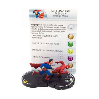 DC Heroclix Brave & The Bold Superman and The Flash #049 (SR) NM