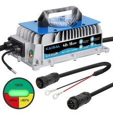48V LiFePO4 Battery Charger 58.4V 18A IP67 Waterproof