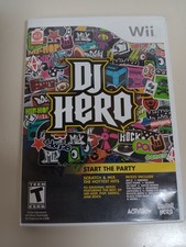 DJ Hero (Nintendo Wii, 2009) used untested 