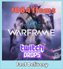 Warframe Twitch Drops - Sevagoth + Saryn + Baza + 34 Forma + More - 1084 Items