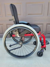 Tilite Aero Z wheelchair rigid Red 13" x 13" Red 13"x13"