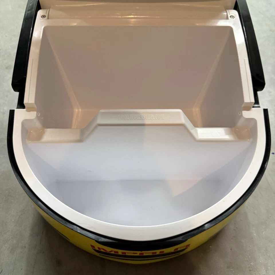 Clint Bowyer #33 Cheerios Chevy Impala NASCAR Cool Works Hard 10 Qt. Cooler Rare - Image 3 of 4