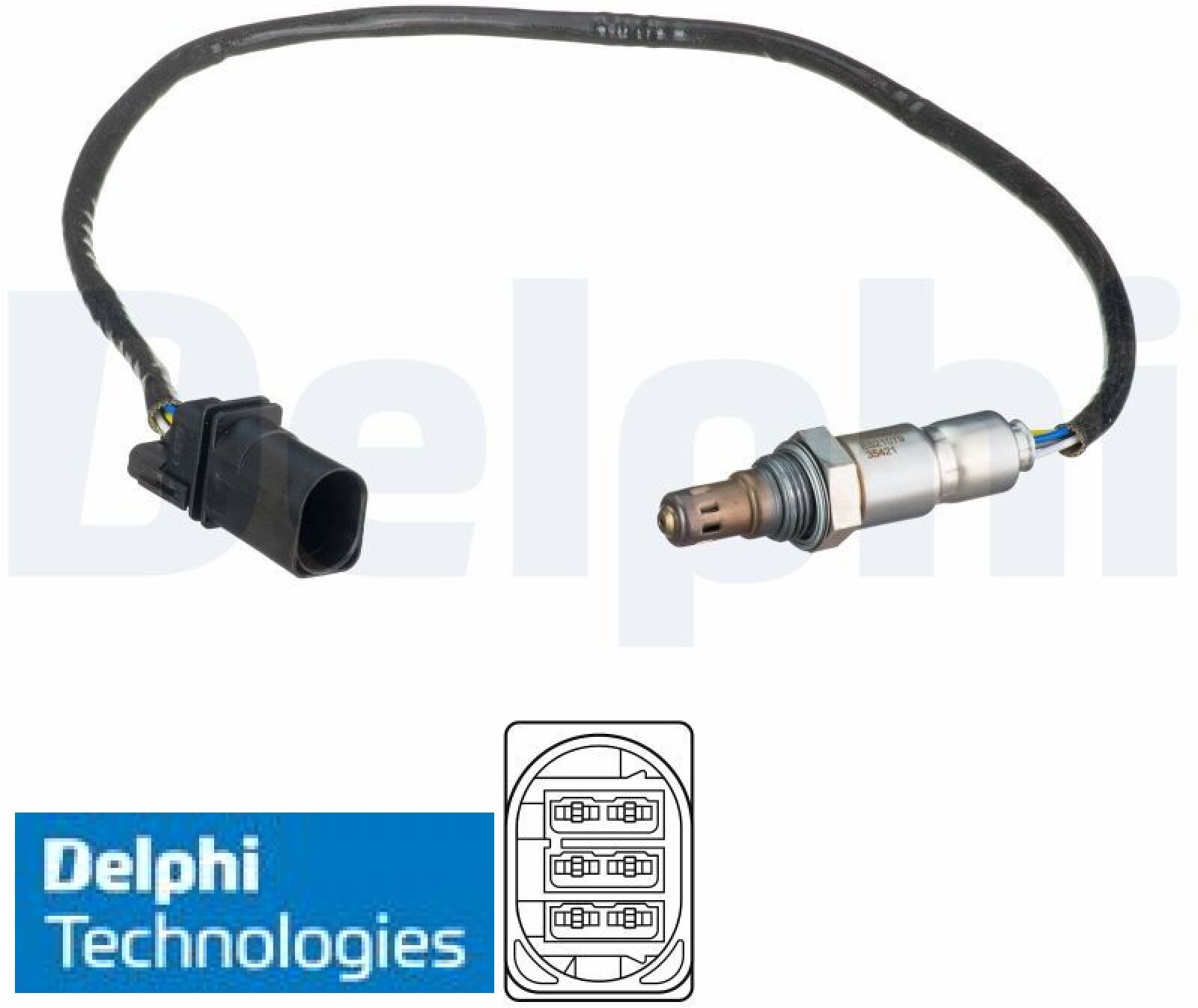 Delphi ES21079-12B1 Lambdasonde Lamdasonde