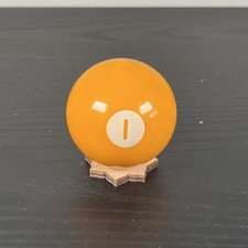 Aramith Billiard Pool Ball 2.25" Replacement Collectible YELLOW 1