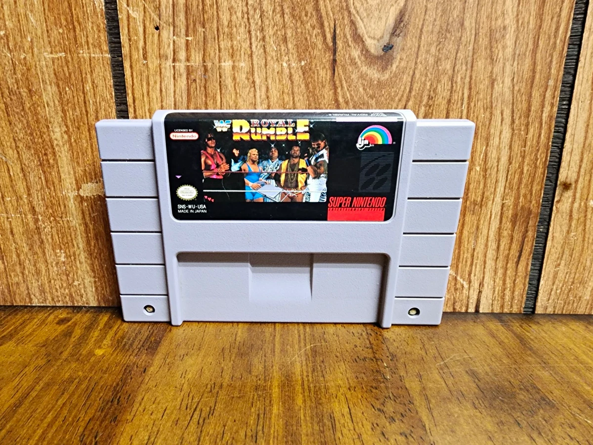 WWF Royal Rumble Nintendo SNES Video Games Just Listed 2026