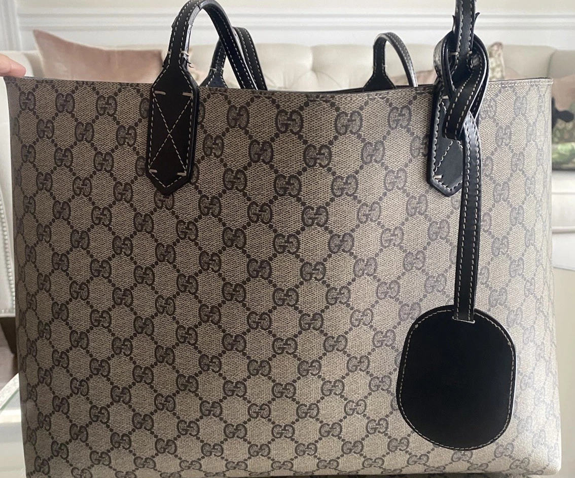 Gucci GG Supreme Canvas Exterior Bags & Handbags for Women for