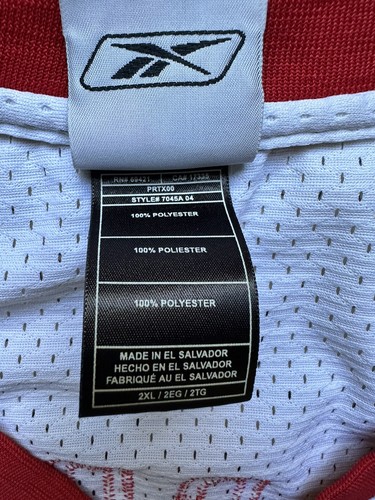 Tracy McGrady Mens Houston Rockets NBA Reebok Jersey Size 2XL White - Picture 10 of 14