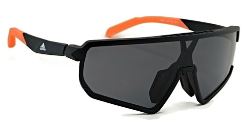 New Adidas Sport Sunglasses | SP0017 02A - Matte Black / Gray Lens - Picture 2 of 5