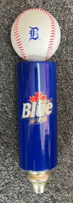 Labatt Blue Detroit Tigers Baseball Topper Beer Tap Handle
