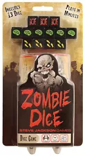Zombie Dice Game Press Your Luck Family Party Steve Jackson Games SJG 131313