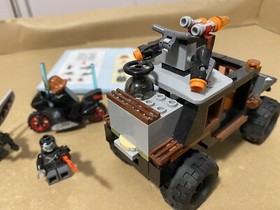 Lego 76050 Crossbones Hazard Heist Marvel 99% Complete All Minifigures Included