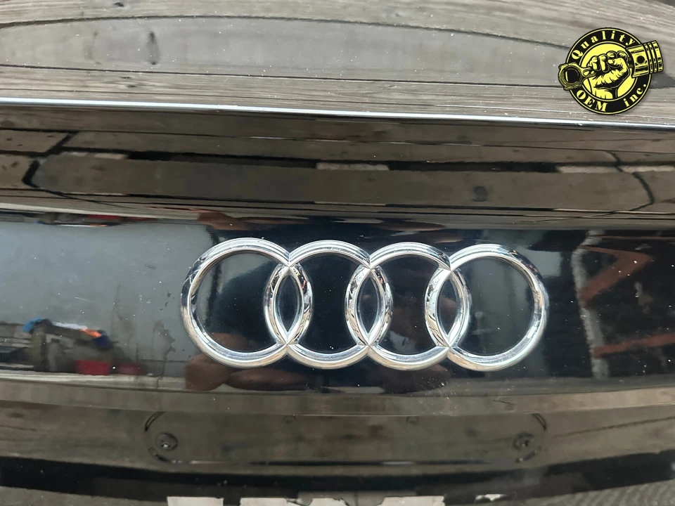 Audi A5 S5 RS5 2018-2024 cupé - tapa del maletero del portón trasero (negro) OEM 19 k Foto 2 de 4