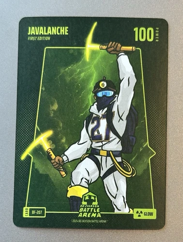 Bo Jackson Battle Arena Javalanche Jamal Murray #BF-207 Glow Battlefoil SP