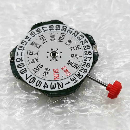 Quartz Watch Movement Dual Calendar 2305 Movement 3 Pin 3 O'clock Calendar - Picture 5 of 5