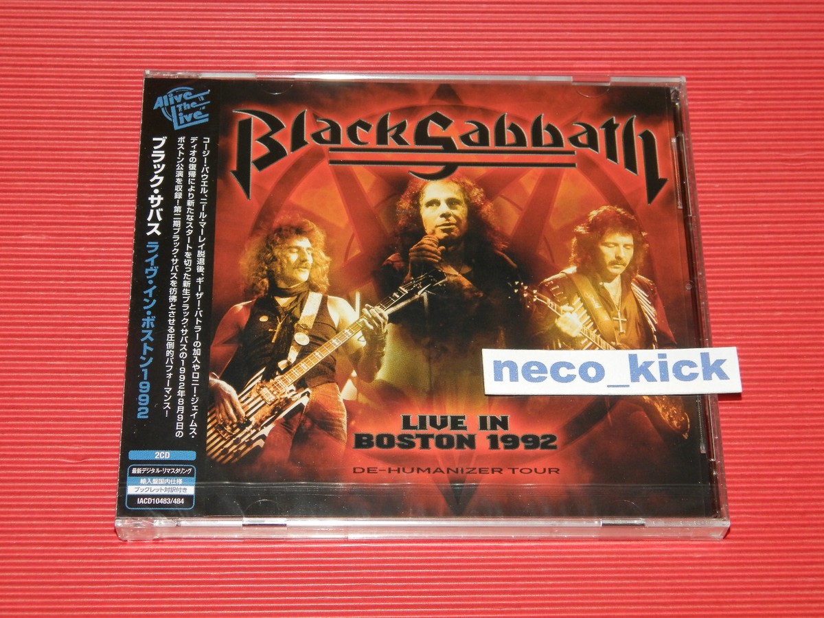 4BT BLACK SABBATH LIVE IN BOSTON 1992 JAPAN 2 CD | eBay