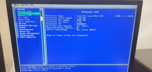 Vintage Gaming Dell OptiPlex 745 Computer Intel Core 2 1.86GHz 3.5GB RAM No HDD - Picture 2 of 8