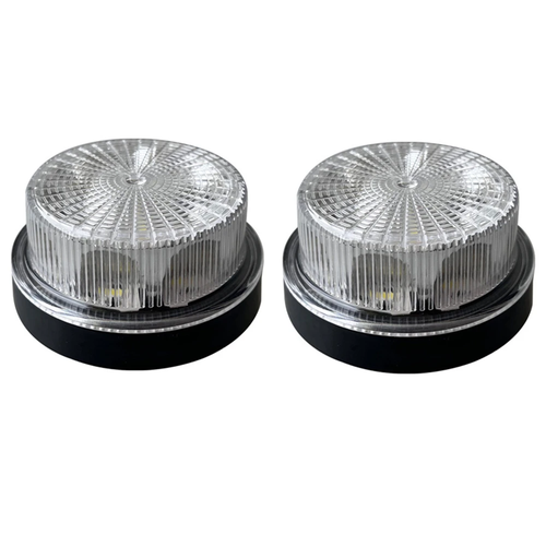 2x 12V 24V LED Warning Flashing Strobe Emergency Light Security Lamp Truck - Picture 5 of 15