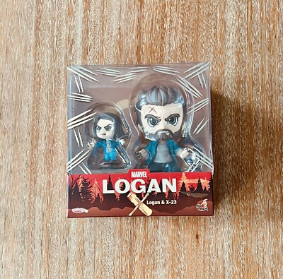 NEW Hot Toys Marvel X-Men Cosbaby Logan X-23 Bobblehead Figure Disney Wolverine