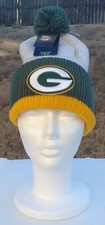 NEW MENS "GREEN BAY PACKERS '47 BRAND CUFFED BEANIE POM HAT WINTER STOCKING CAP"