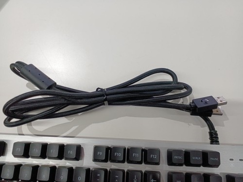 Logicool G413 Silver Mechanical Gaming Keyboard Used - Picture 3 of 5
