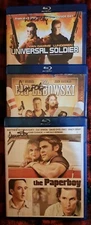 3 Blu-Ray Movies Lot. The Paperboy; The Big Lebowski; Universal Soldier