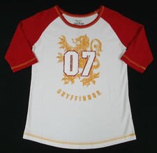 WIZARDING WORLD OF HARRY POTTER GRYFFINDOR 3/4 SLEEVE SMALL WOMENS T-SHIRT B1835