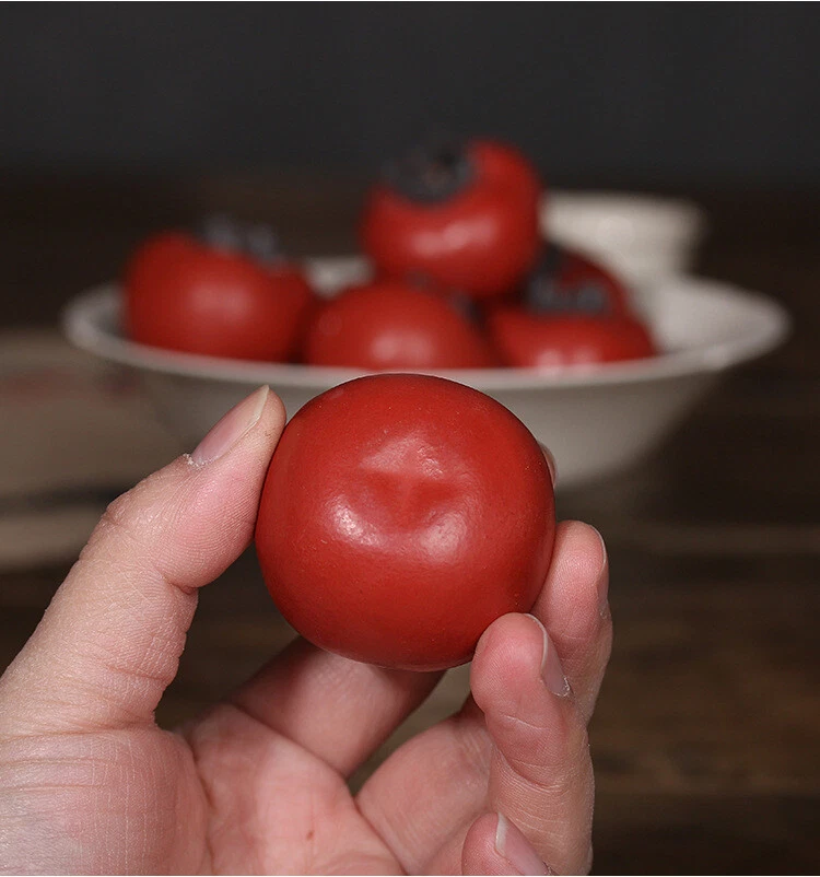 Un caqui té mascota real Yixing Zisha té creativo juego casa decoración regalo Foto 3 de 4