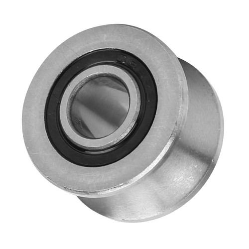 Stainless Steel U Ball Bearing Sealed Track Guide Pulley 8*22.5*14.5mm