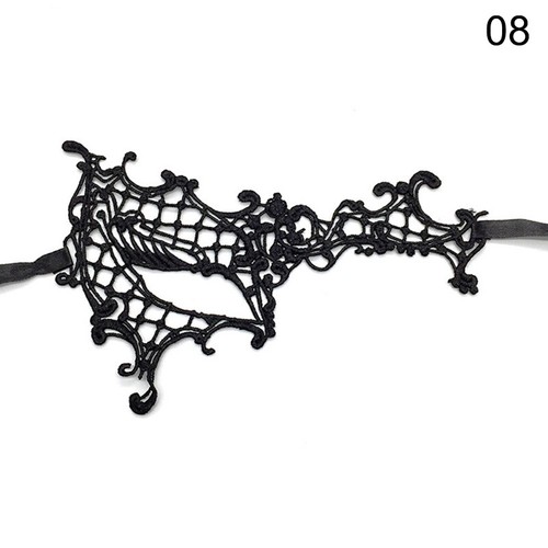 Sexy Lace Masquerade Eye Mask Gothic Fancy Dress Ladies Party Halloween Xmas New - Picture 10 of 57