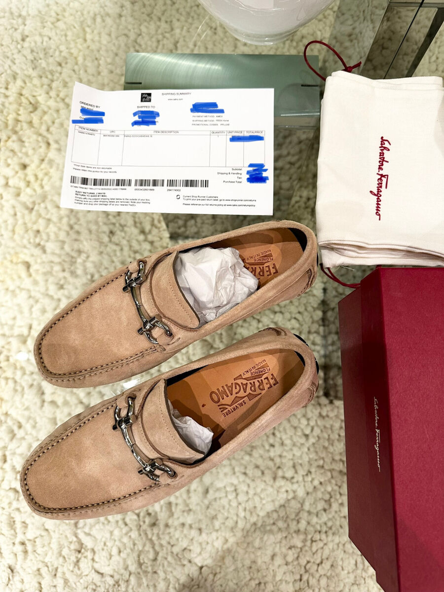 Salvatore Ferragamo | Parigi Eco Men Driver Moccasin Loafers Salvatore Ferragamo | Parigi Eco Men Driver Moccasin Loafers