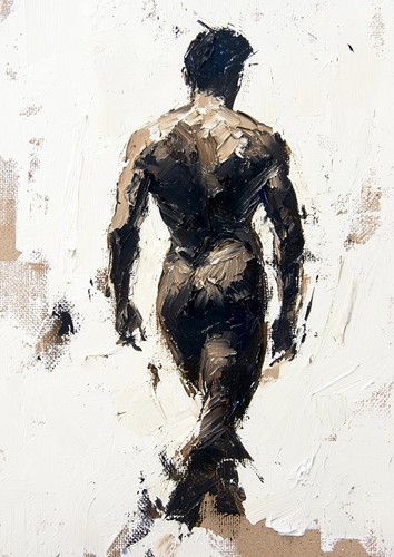 Nude Masculine Figures Study Set of Prints on Matte Paper | Buy 2 Get 1 Free - Picture 6 of 27