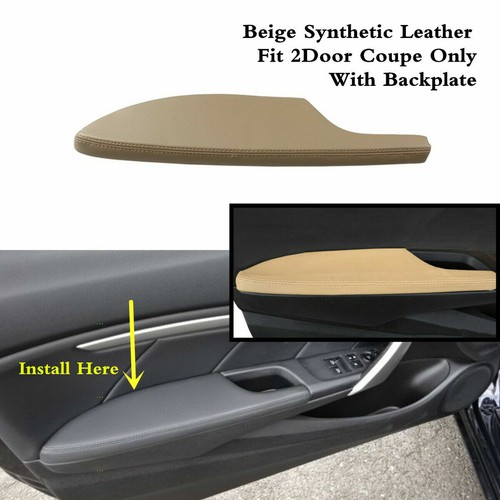 Front Left Door Armrest Cover Beige Leather Fit For HONDA Accord 2008