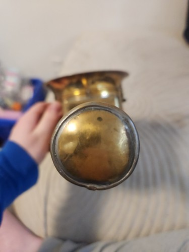 Vintage Brass Carriage Lamp / Light - Picture 24 of 24