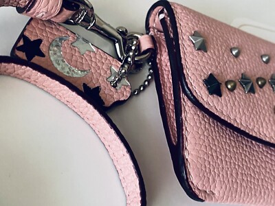 美品✨Coach Accessory Pouch Leather Pink s-l400.jpg