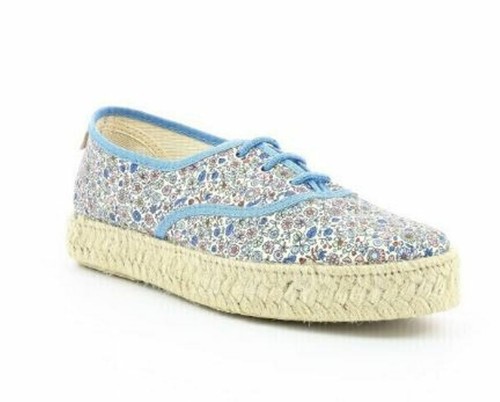 PARE GABIA - chaussures espadrilles 40 / 39 Lotus - liberty bleu NEUF 65 € - Imagen 10 de 10