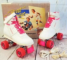 VINTAGE Variflex Street Rage Sport Shoe Quad Roller Skate, Women Sz 8, w Box