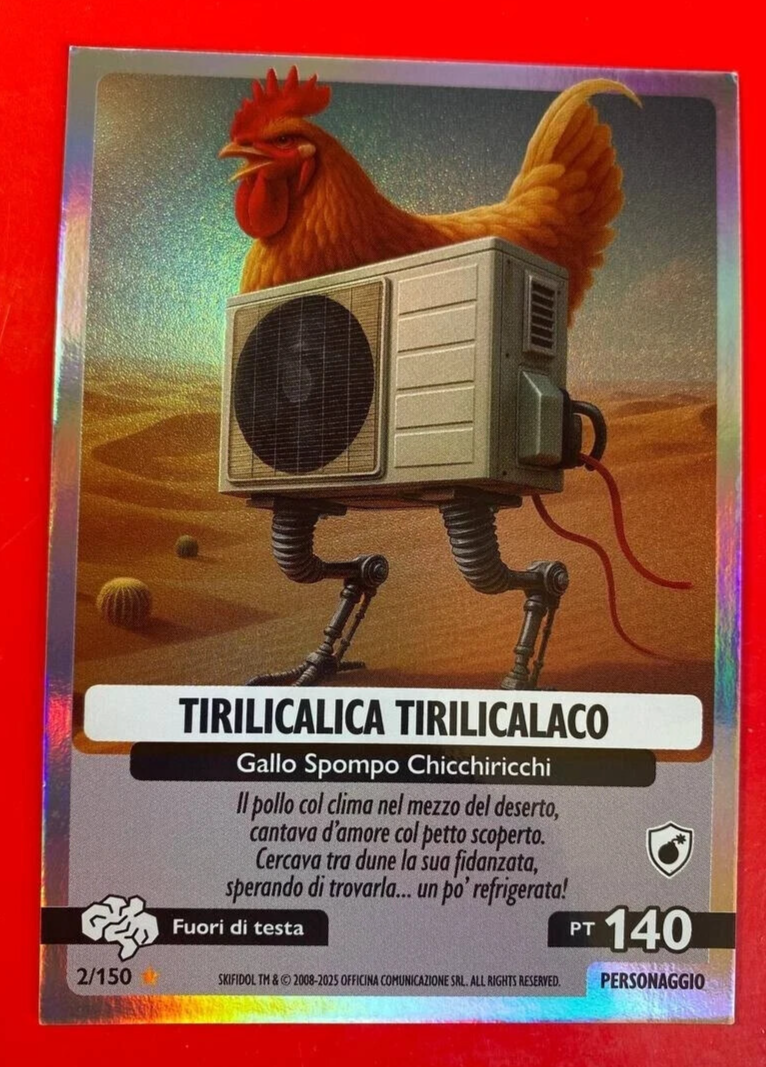 Skifidol Italian Brainrot Trading Cards - 1x Eco Blister Mit 5x Boostern