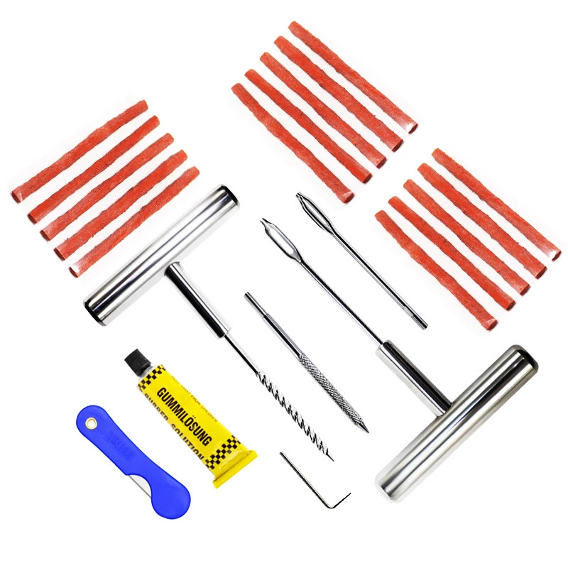 Kit di riparazione gomme per auto e moto foto 2