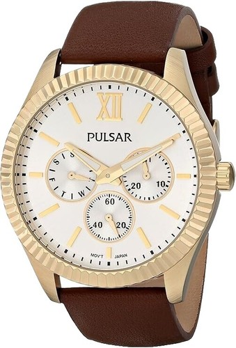Vintage Pulsar‎ Unisex Quartz Y100-4019 Two Tone Wristwatch Vintage Pulsar Unisex Quartz Y100-4019 Two Tone Wristwatch  main image 2